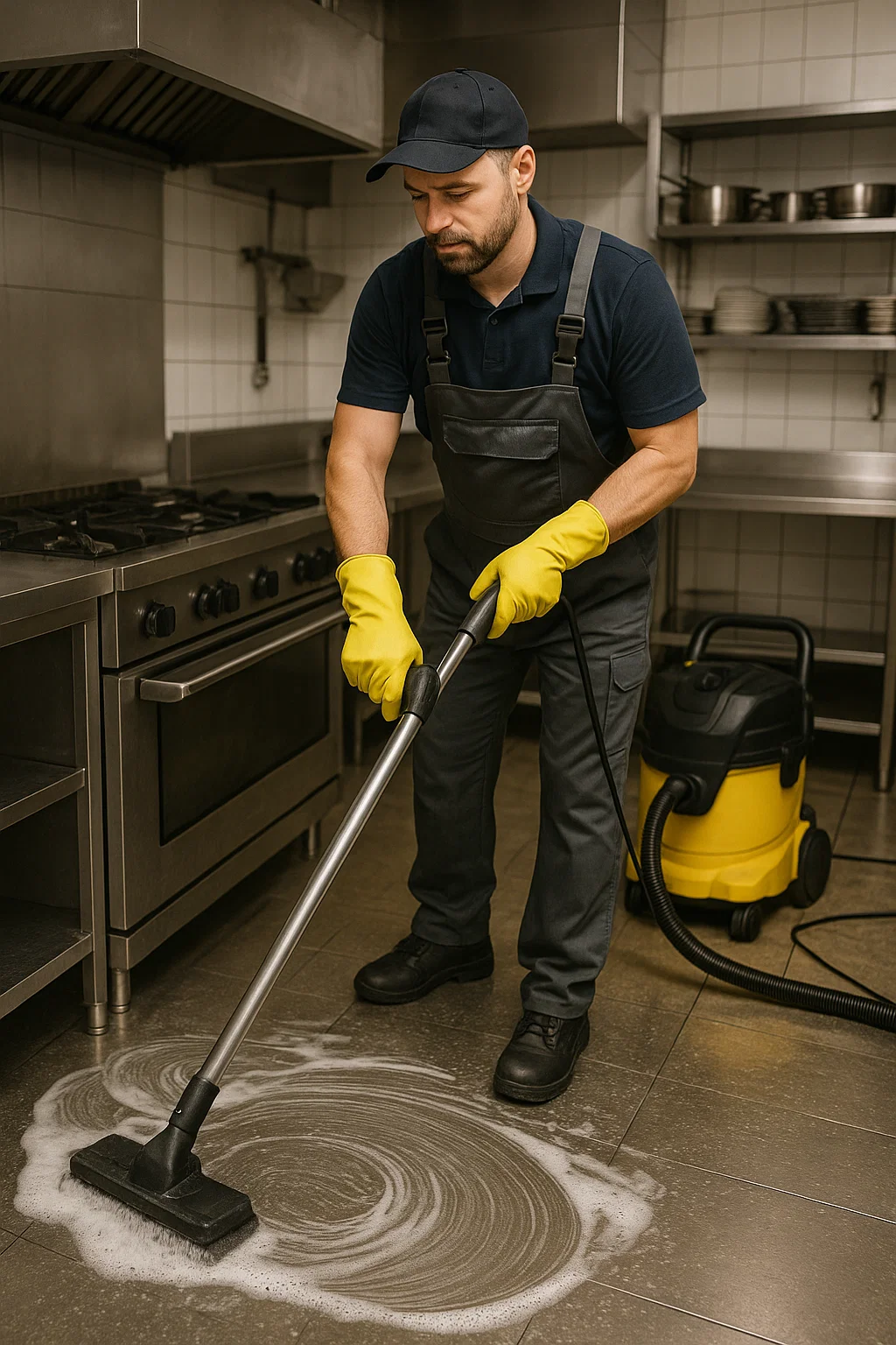 Restaurant facade and exhaust cleaning service