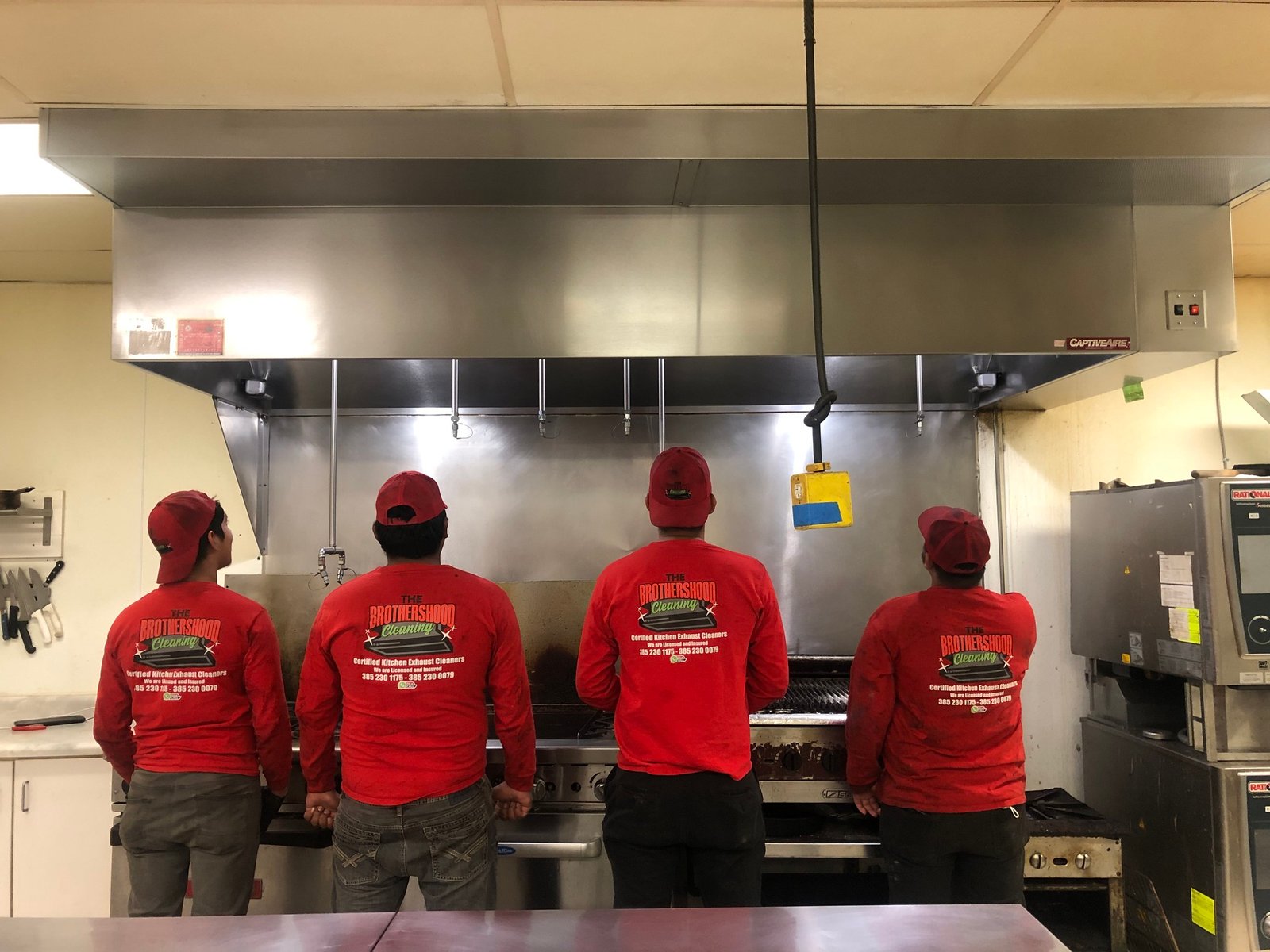 Brothers Hood Cleaning Team working in Provo Utah